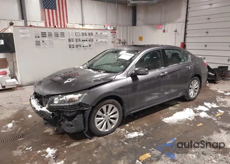 2014 Honda Accord Ex-L V-6 z USA, uszkodzony, nr VIN 1HGCR3F82EA023414